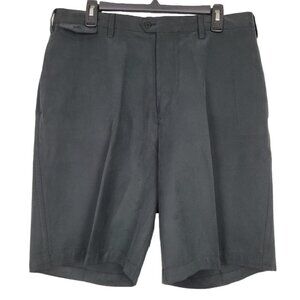 Nat Nast 53% Silk/47% Cotton Blend Short Black 34